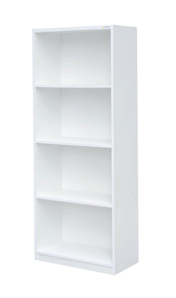 ชั้นวางของทึบ 4 ชั้น PROSPACE FURNITURE KEEPER สีขาว_7